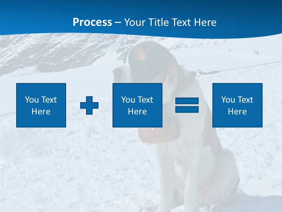 Snow Large Nature PowerPoint Template
