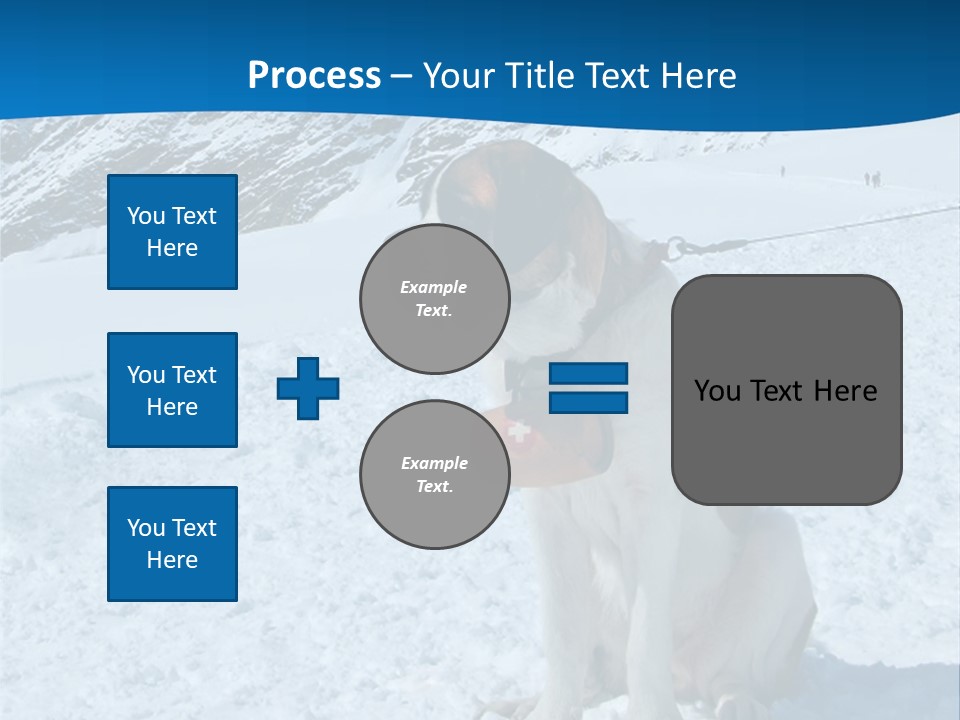Snow Large Nature PowerPoint Template