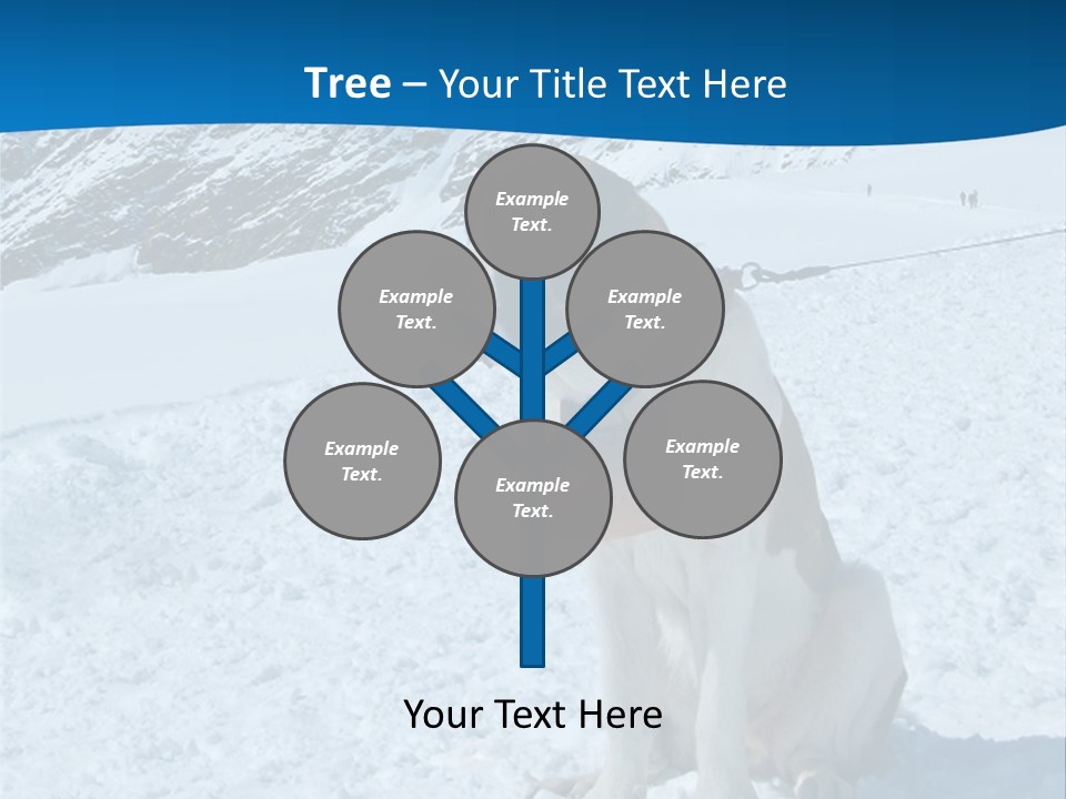 Snow Large Nature PowerPoint Template
