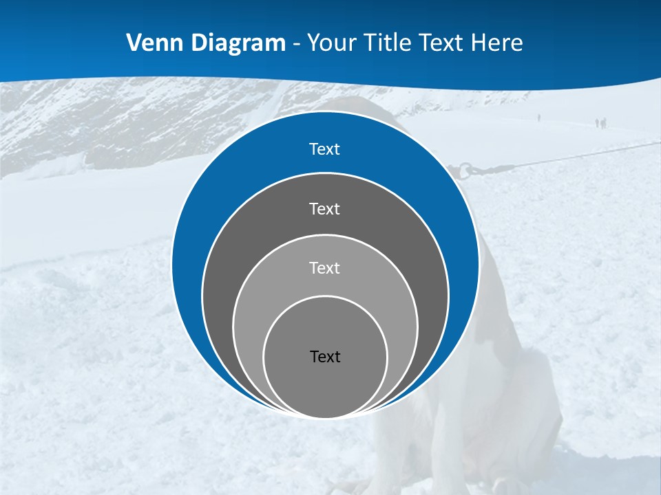 Snow Large Nature PowerPoint Template