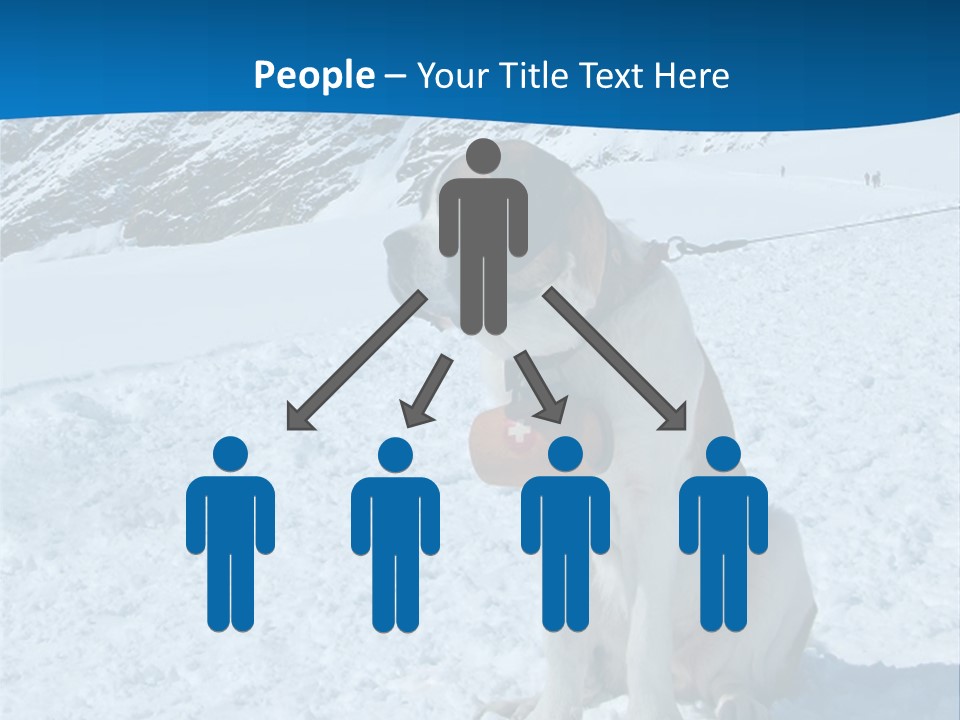 Snow Large Nature PowerPoint Template