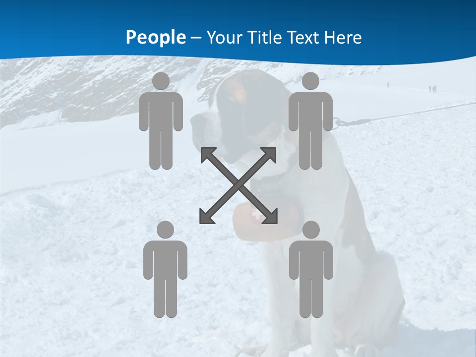 Snow Large Nature PowerPoint Template