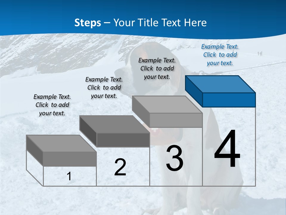 Snow Large Nature PowerPoint Template