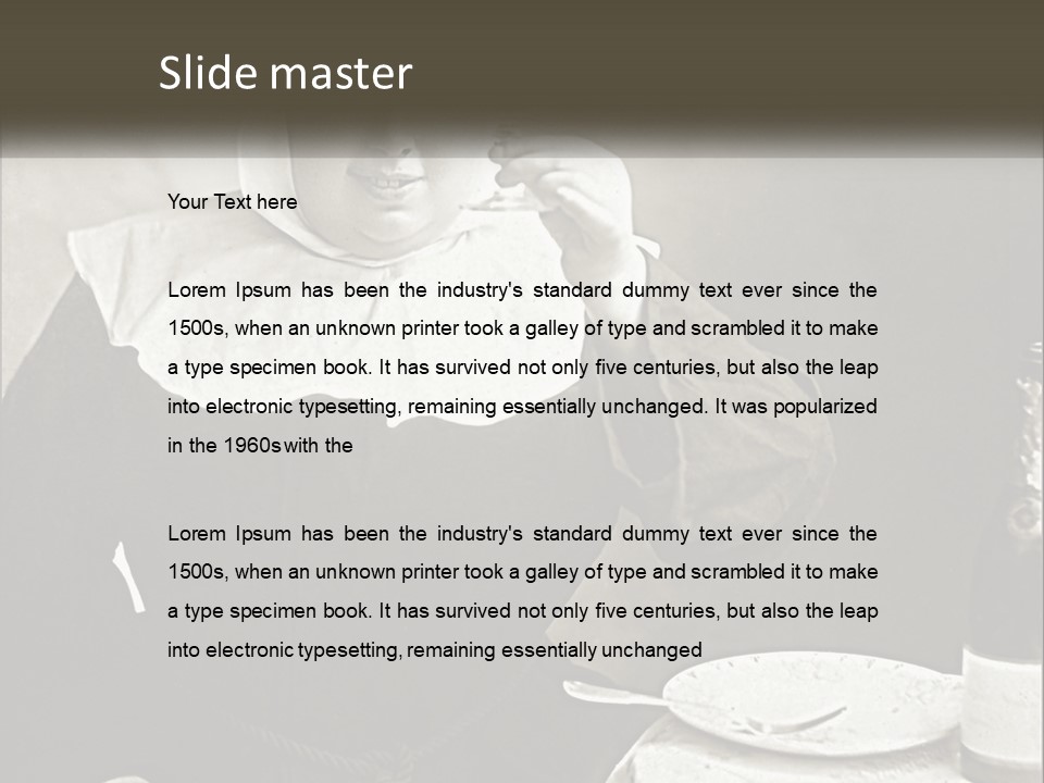 Habit Photo Happiness PowerPoint Template