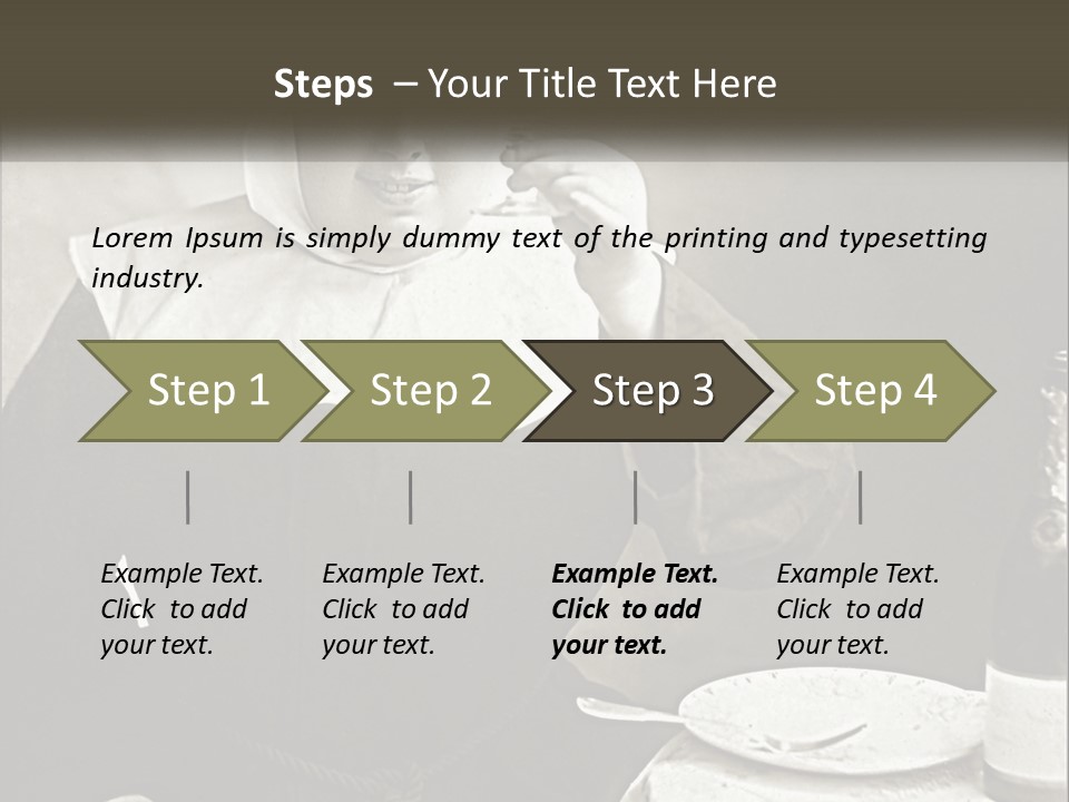 Habit Photo Happiness PowerPoint Template