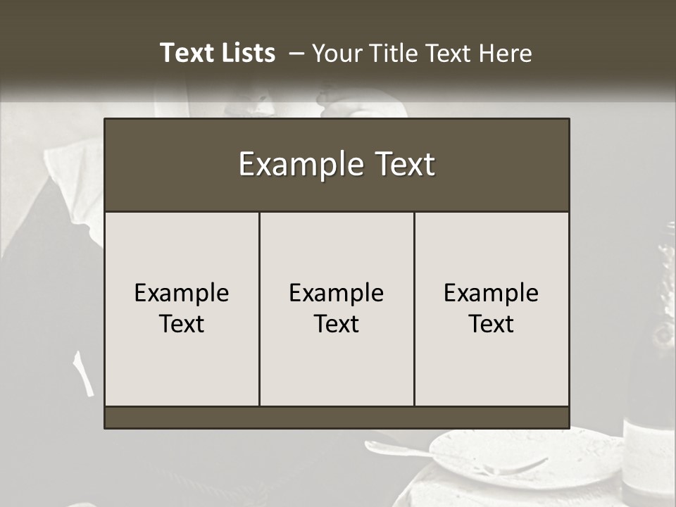 Habit Photo Happiness PowerPoint Template