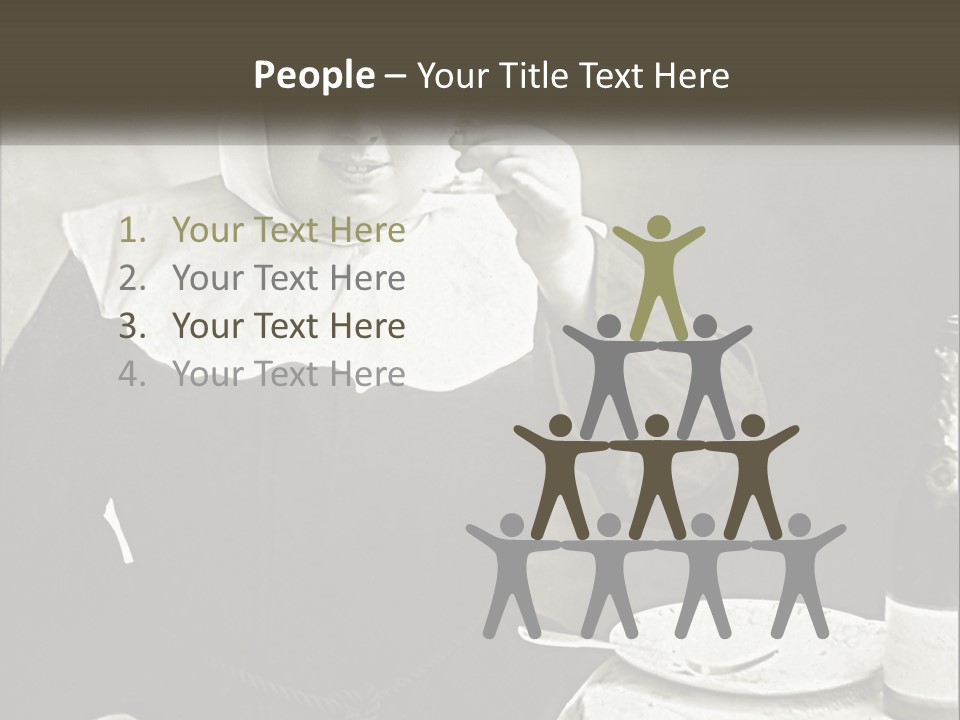 Habit Photo Happiness PowerPoint Template