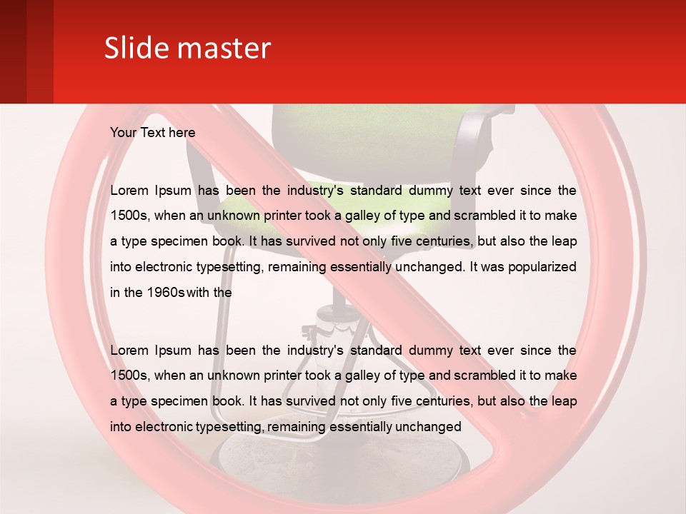 Studio Object Stage PowerPoint Template