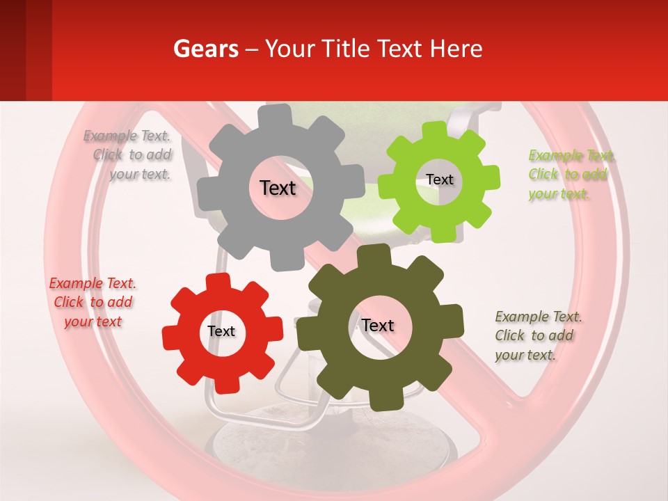 Studio Object Stage PowerPoint Template