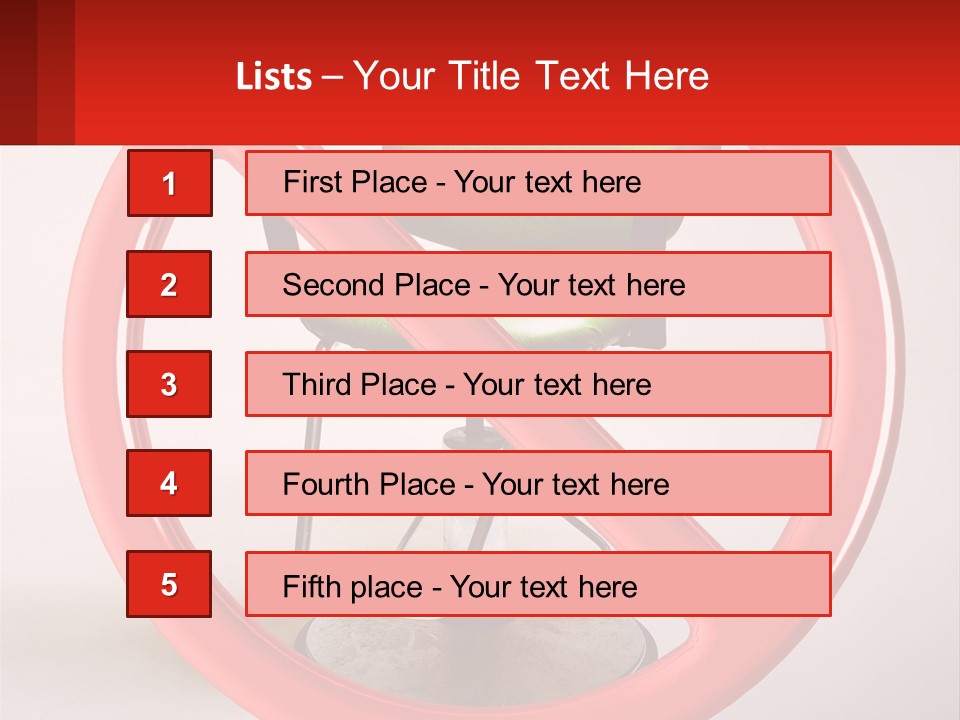Studio Object Stage PowerPoint Template