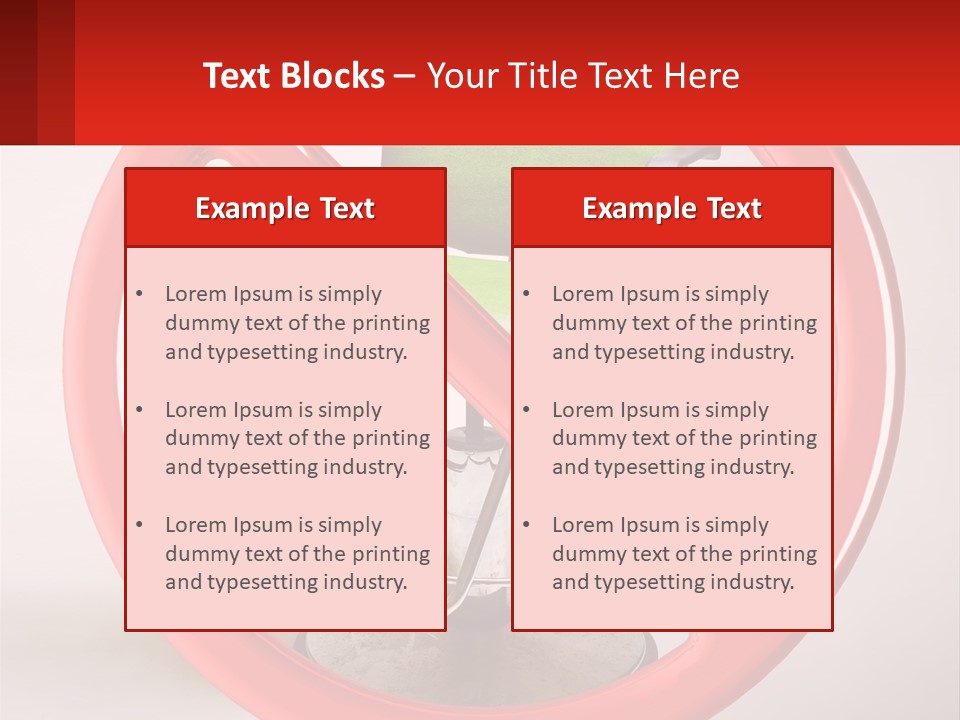 Studio Object Stage PowerPoint Template