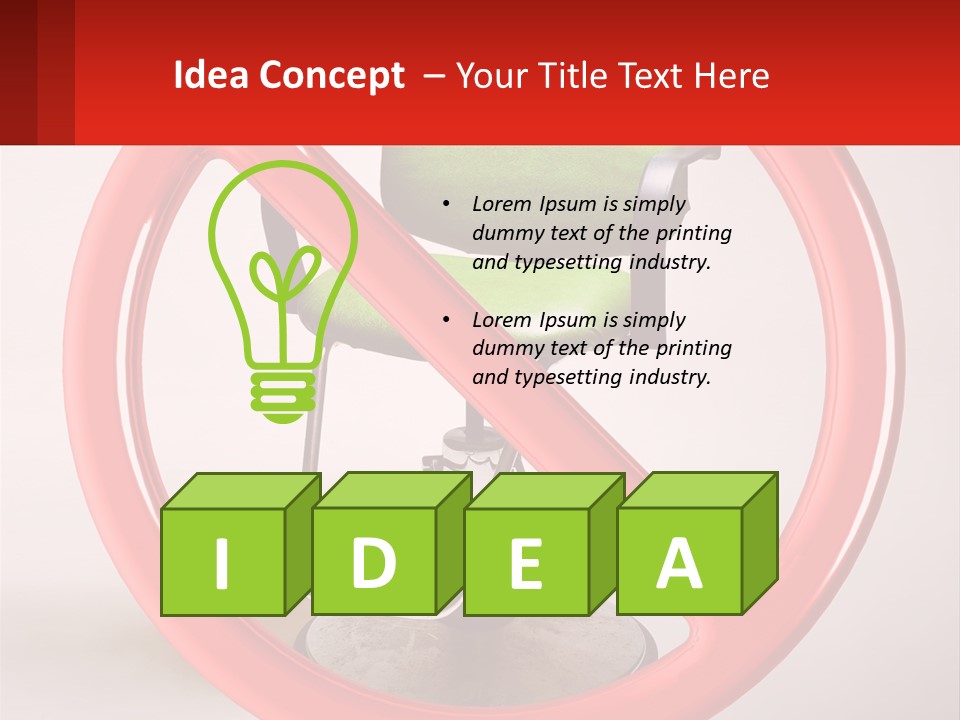 Studio Object Stage PowerPoint Template