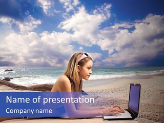 Download Pretty Person PowerPoint Template