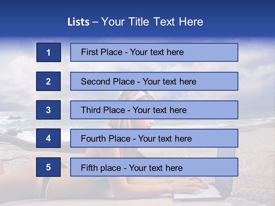 Download Pretty Person PowerPoint Template