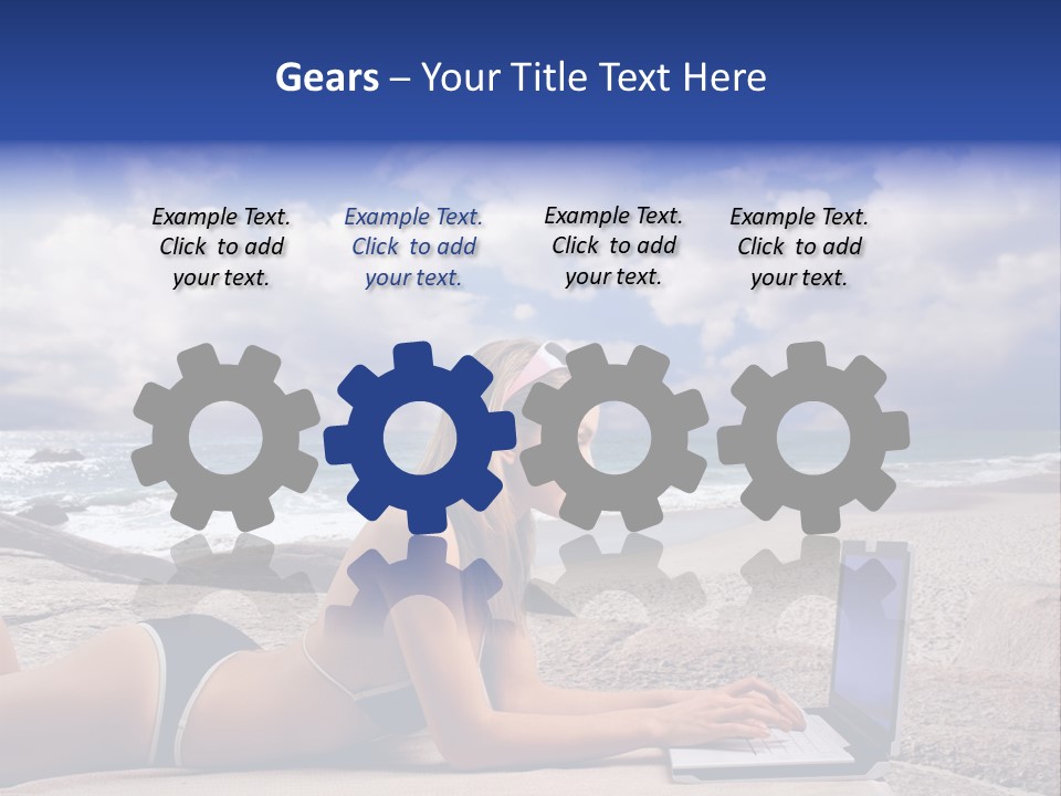 Download Pretty Person PowerPoint Template