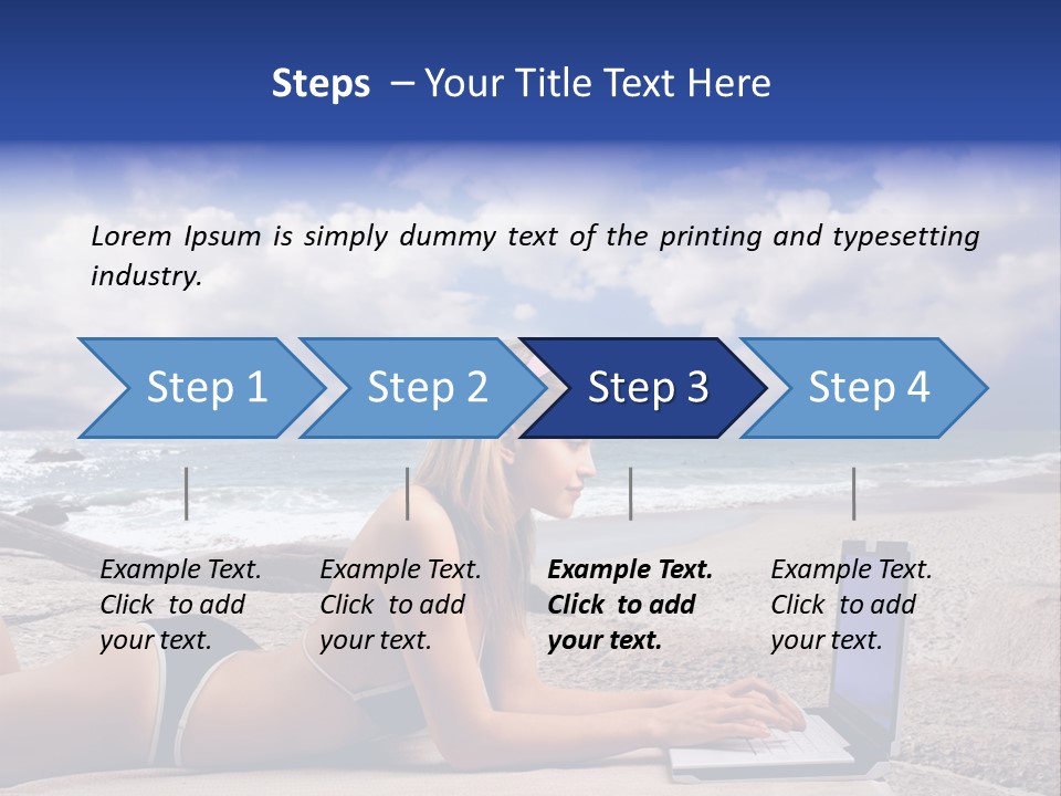 Download Pretty Person PowerPoint Template