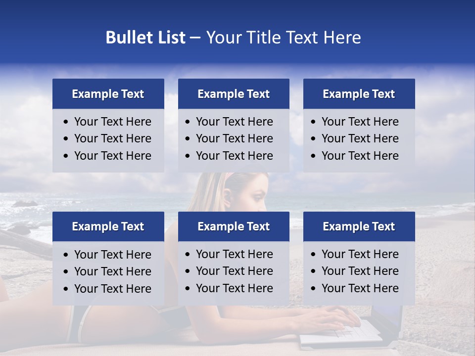 Download Pretty Person PowerPoint Template