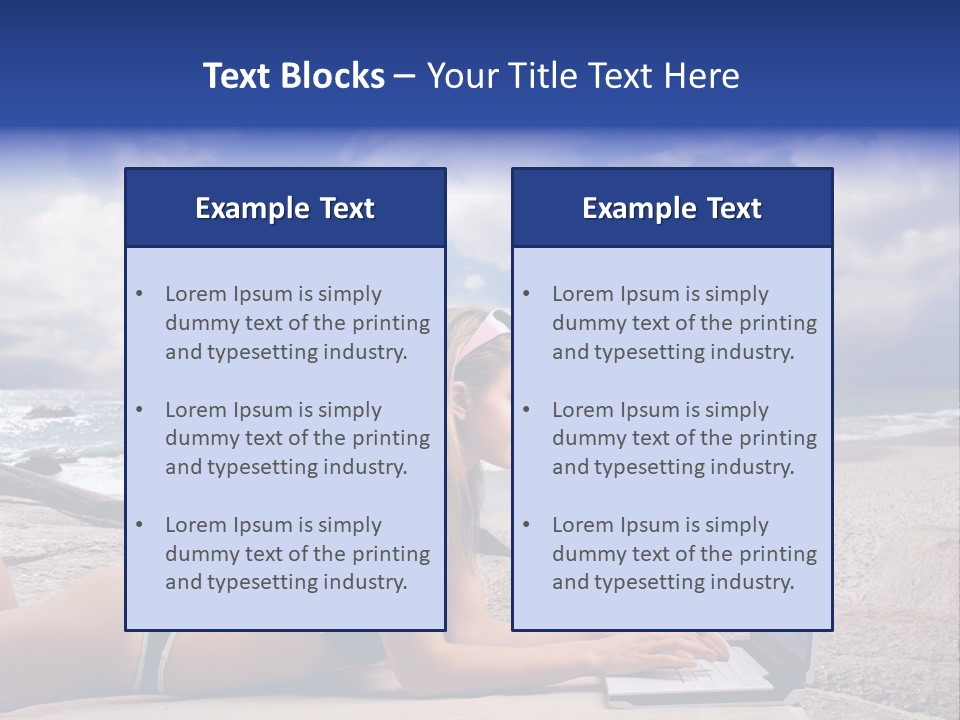 Download Pretty Person PowerPoint Template