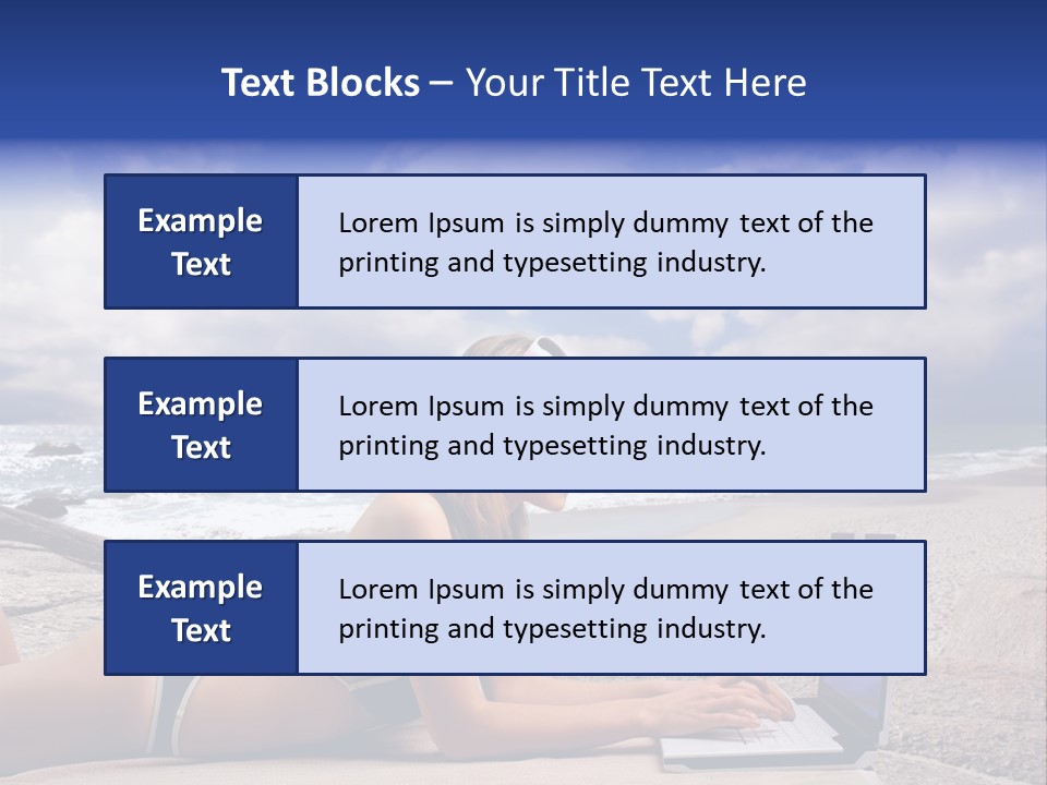 Download Pretty Person PowerPoint Template