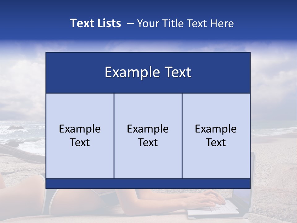 Download Pretty Person PowerPoint Template