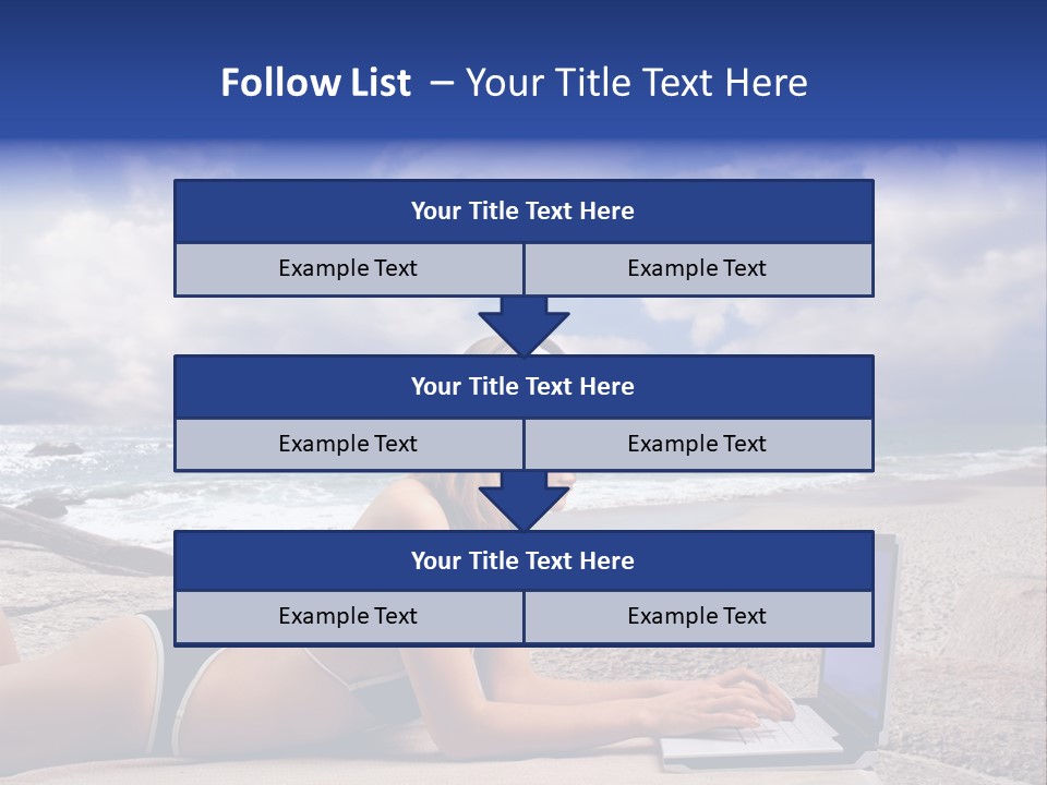 Download Pretty Person PowerPoint Template