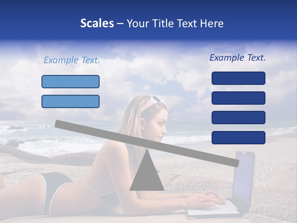 Download Pretty Person PowerPoint Template