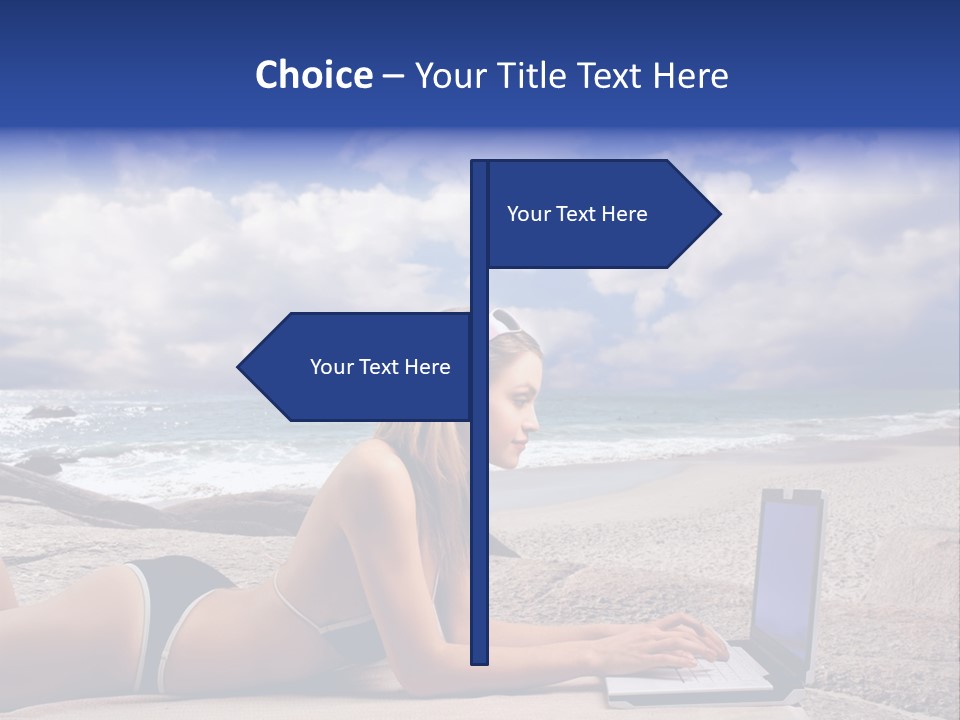 Download Pretty Person PowerPoint Template