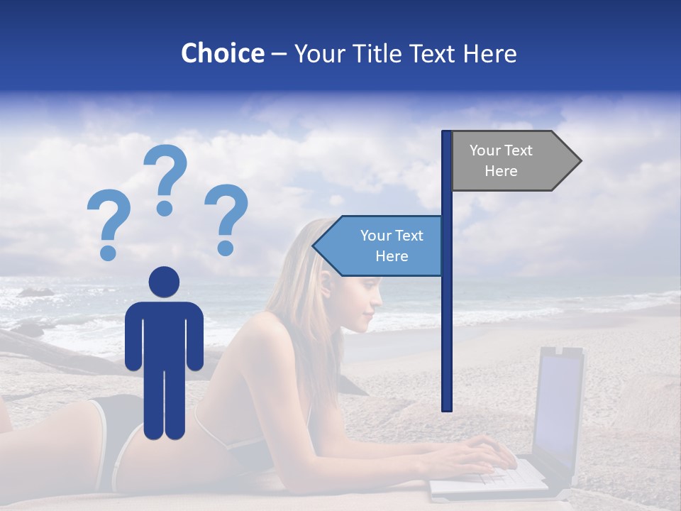 Download Pretty Person PowerPoint Template