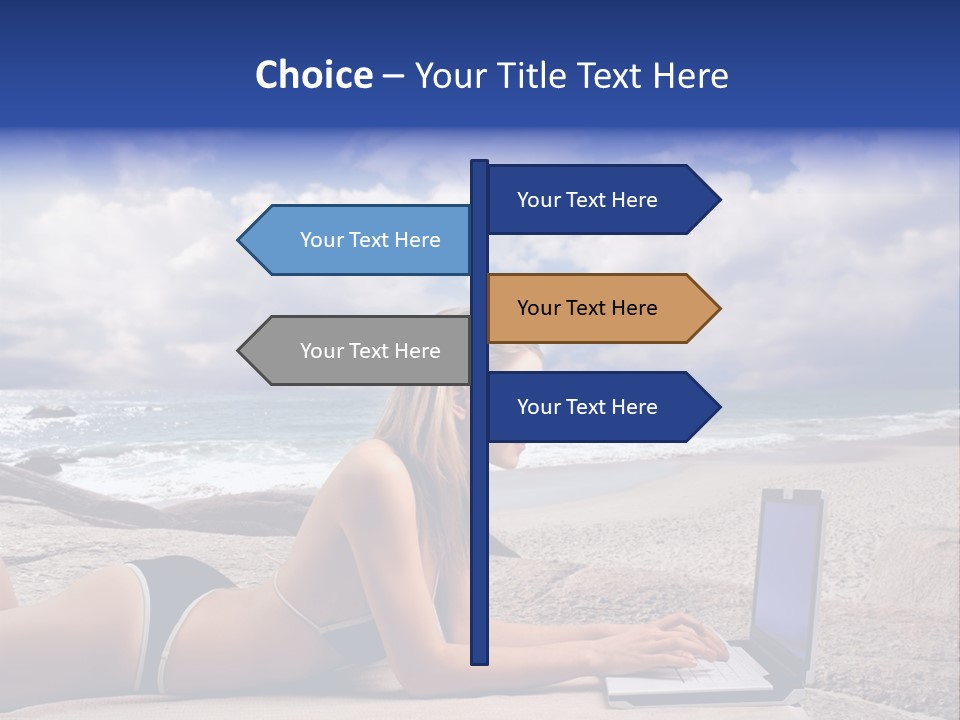 Download Pretty Person PowerPoint Template