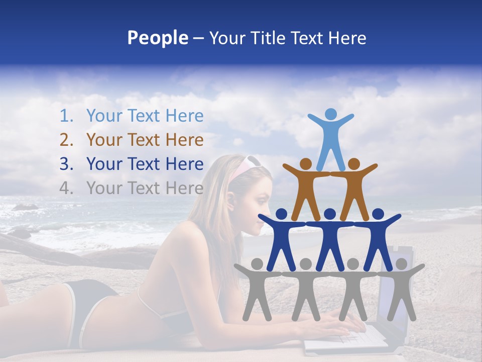 Download Pretty Person PowerPoint Template