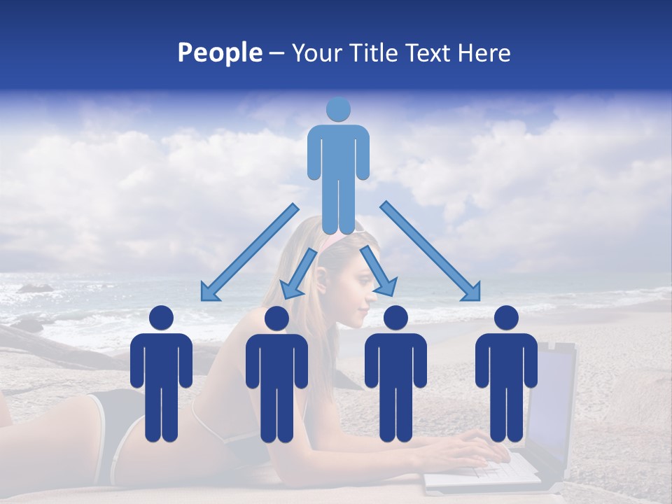 Download Pretty Person PowerPoint Template