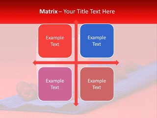 Red Summer Healthy PowerPoint Template