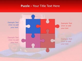 Red Summer Healthy PowerPoint Template