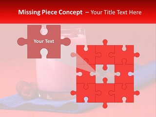 Red Summer Healthy PowerPoint Template