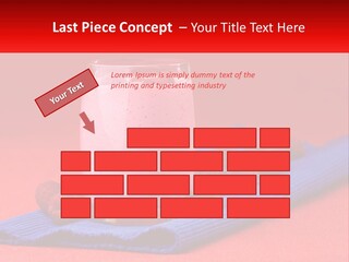 Red Summer Healthy PowerPoint Template