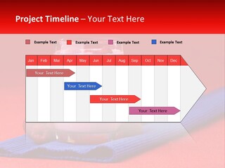 Red Summer Healthy PowerPoint Template