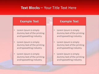 Red Summer Healthy PowerPoint Template
