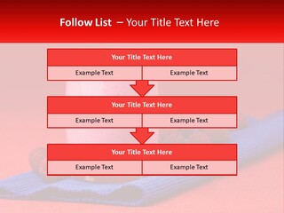 Red Summer Healthy PowerPoint Template