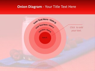 Red Summer Healthy PowerPoint Template