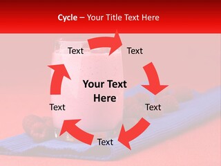 Red Summer Healthy PowerPoint Template