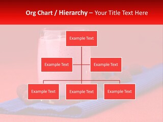 Red Summer Healthy PowerPoint Template