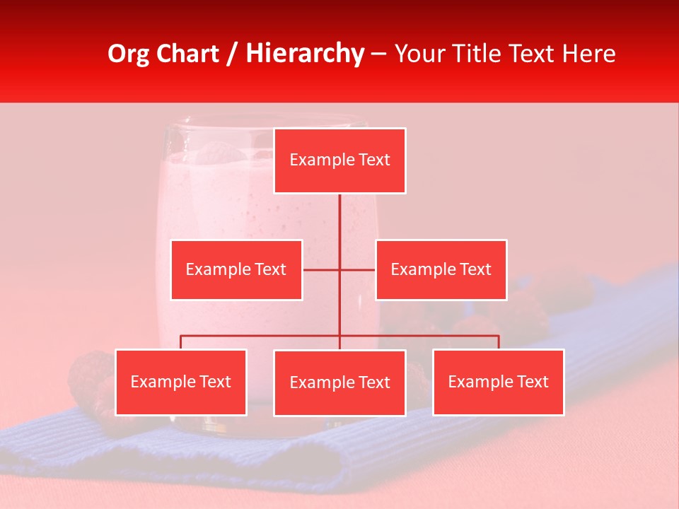 Red Summer Healthy PowerPoint Template