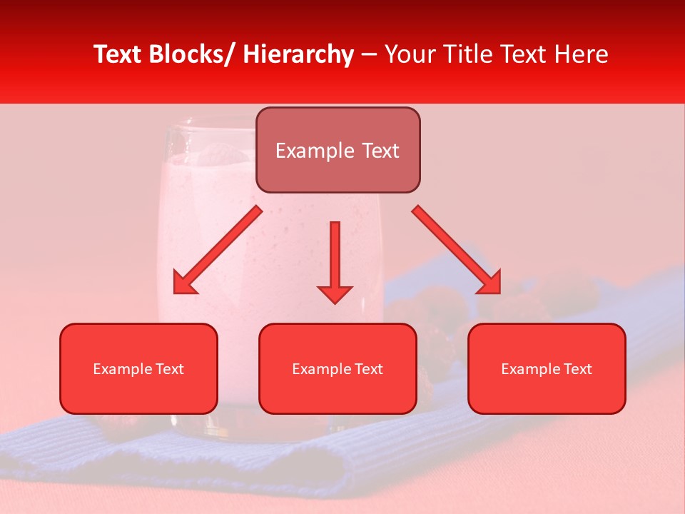 Red Summer Healthy PowerPoint Template