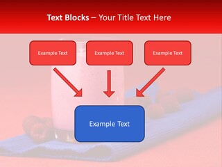 Red Summer Healthy PowerPoint Template