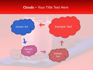 Red Summer Healthy PowerPoint Template