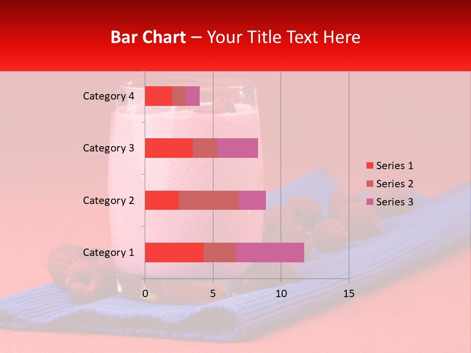 Red Summer Healthy PowerPoint Template