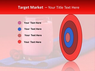 Red Summer Healthy PowerPoint Template