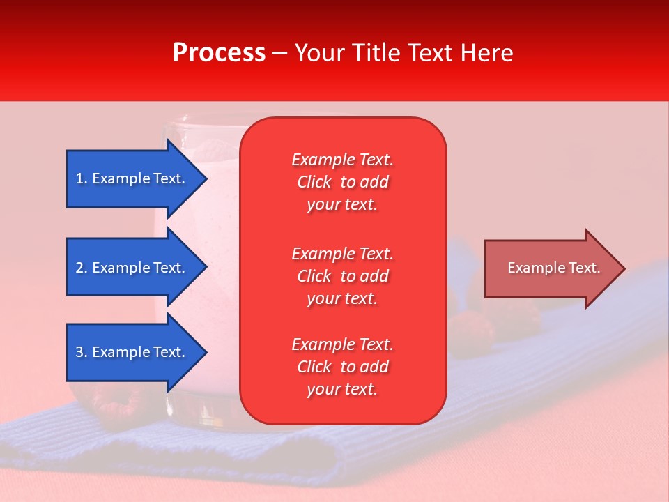 Red Summer Healthy PowerPoint Template