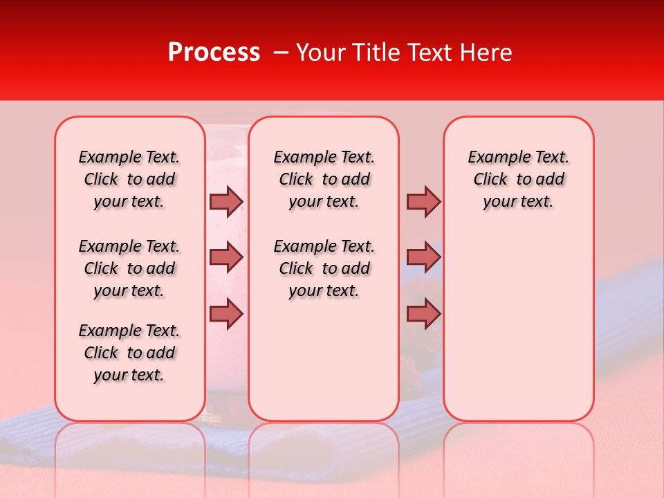 Red Summer Healthy PowerPoint Template