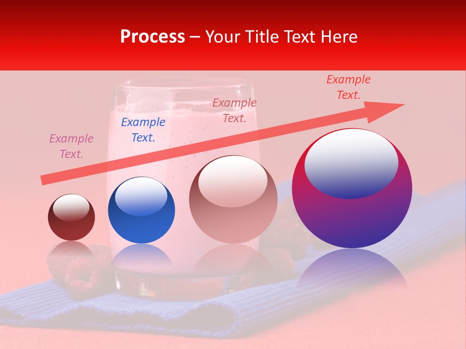 Red Summer Healthy PowerPoint Template